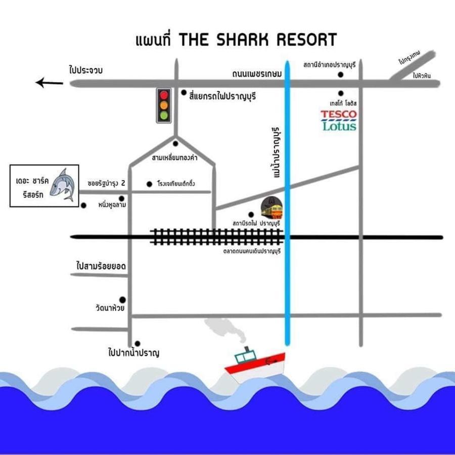 The Shark Resort ปราณบุรี Ban Khao Noi Kültér fotó